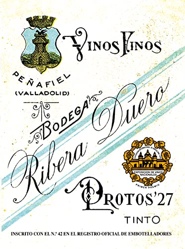 Protos 27, Vino Tinto, Tempranillo, Vino insignia de la bodega, DO Ribera del Duero - botella 750ml