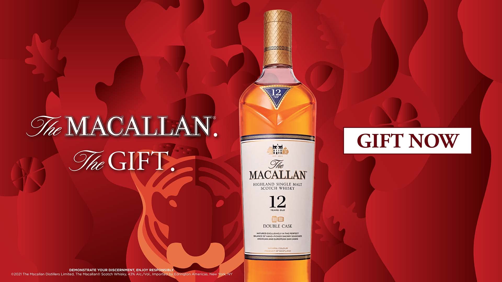 MACALLAN 12Y DOUBLE CASK