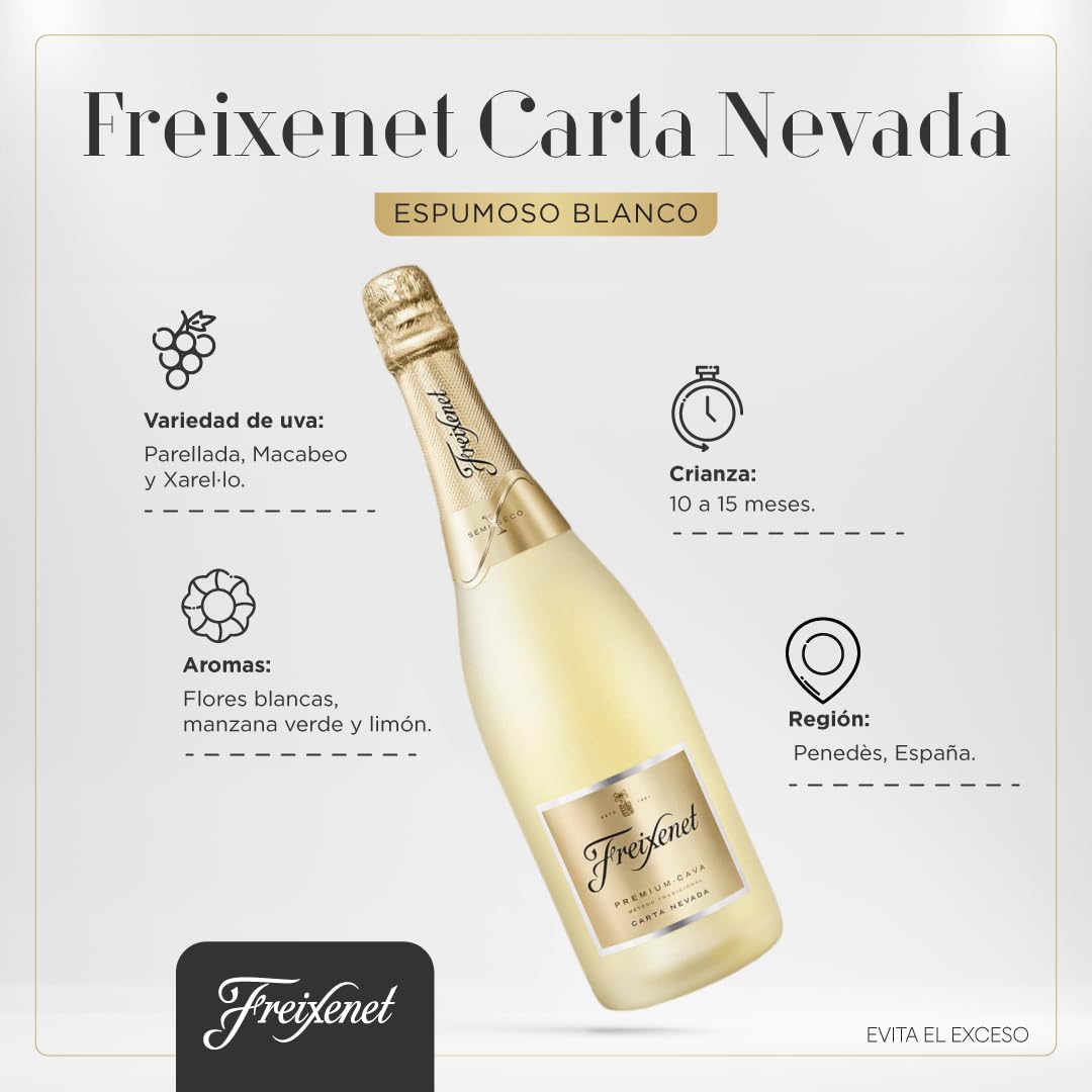 Freixenet Carta Nevada Cava Semiseco, 750ml