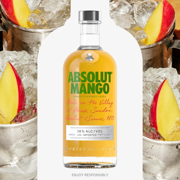 Absolut Mango Vodka Suecia 750ml