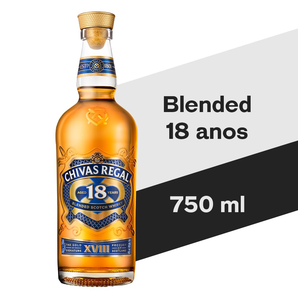 Chivas Regal 18 años Whisky Blended Scotch 750ml
