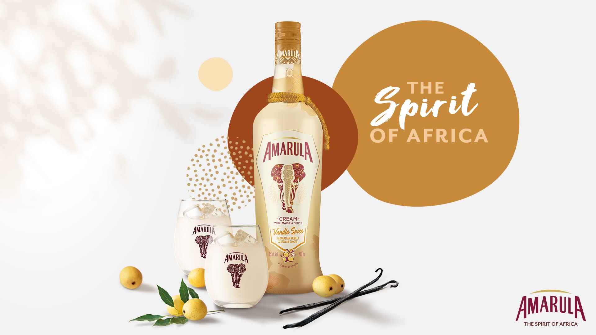 Amarula Licor Vanilla Spice 15 5% De Teor Alcoólico Garrafa 750Ml