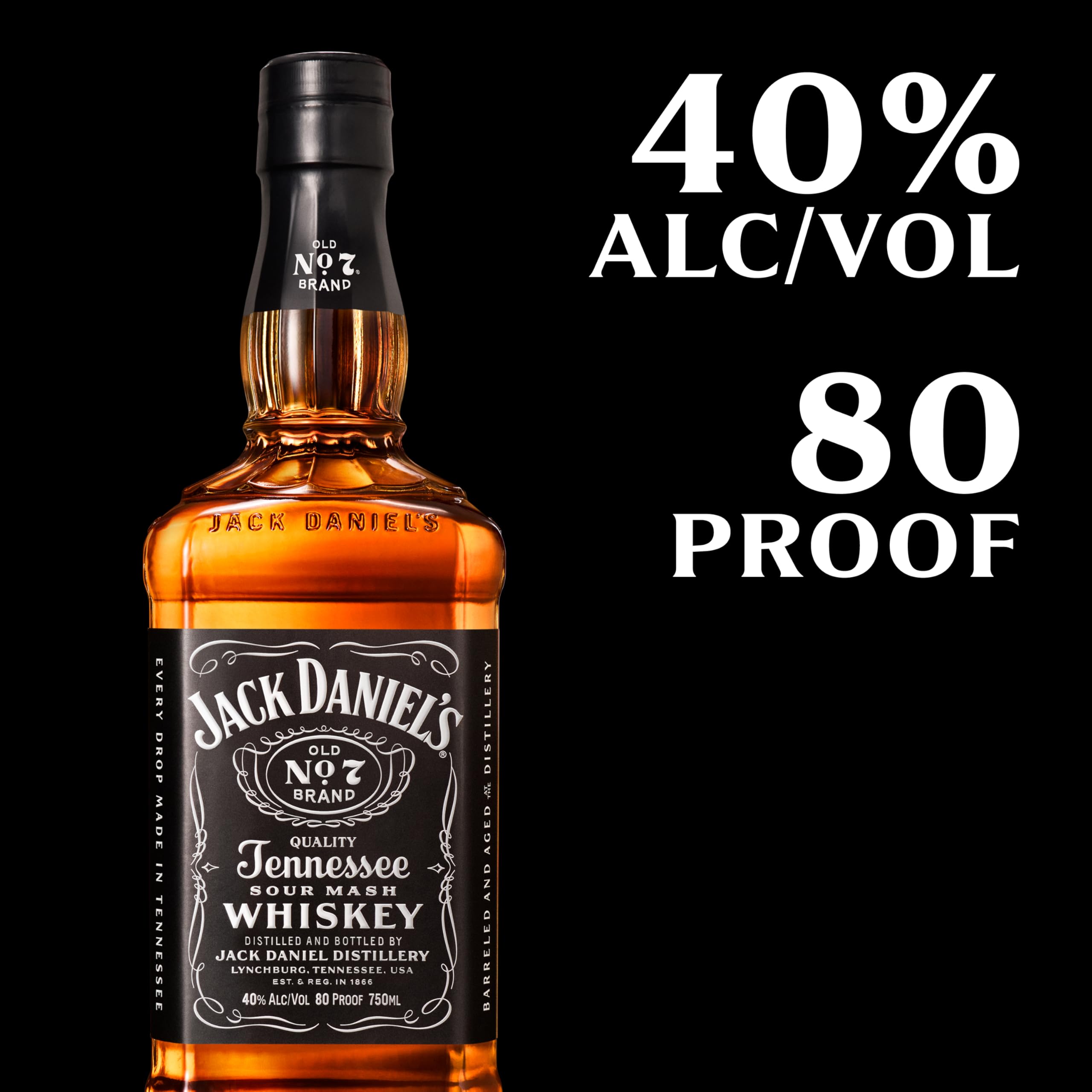 Whisky Jack Daniel’s Old No. 7 Tennessee Whiskey 1L