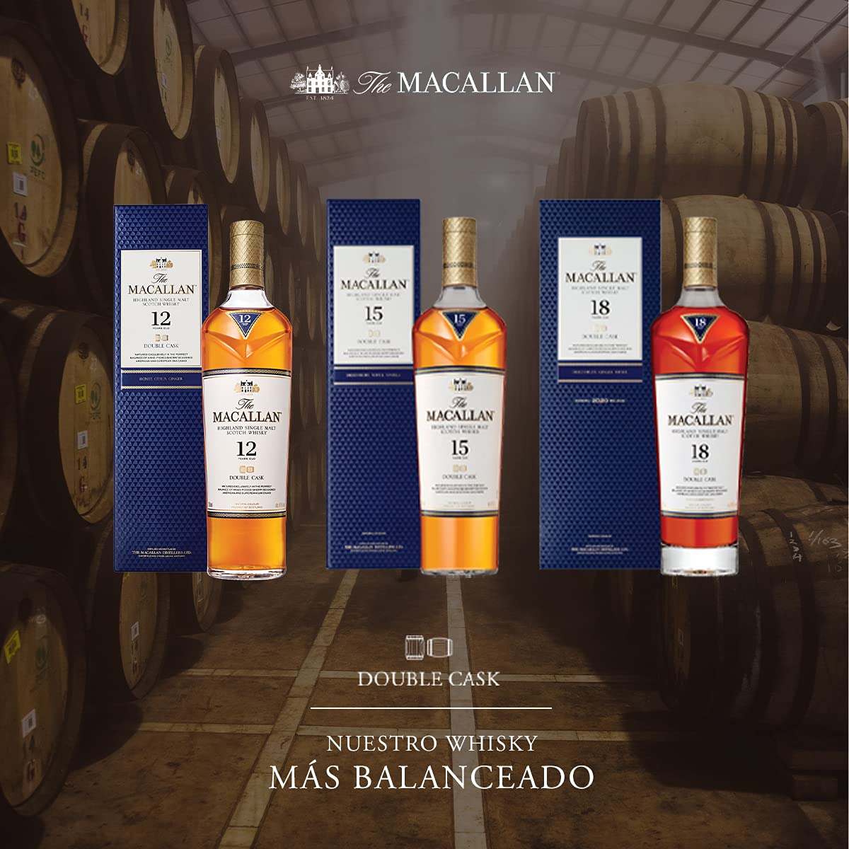MACALLAN 12Y DOUBLE CASK