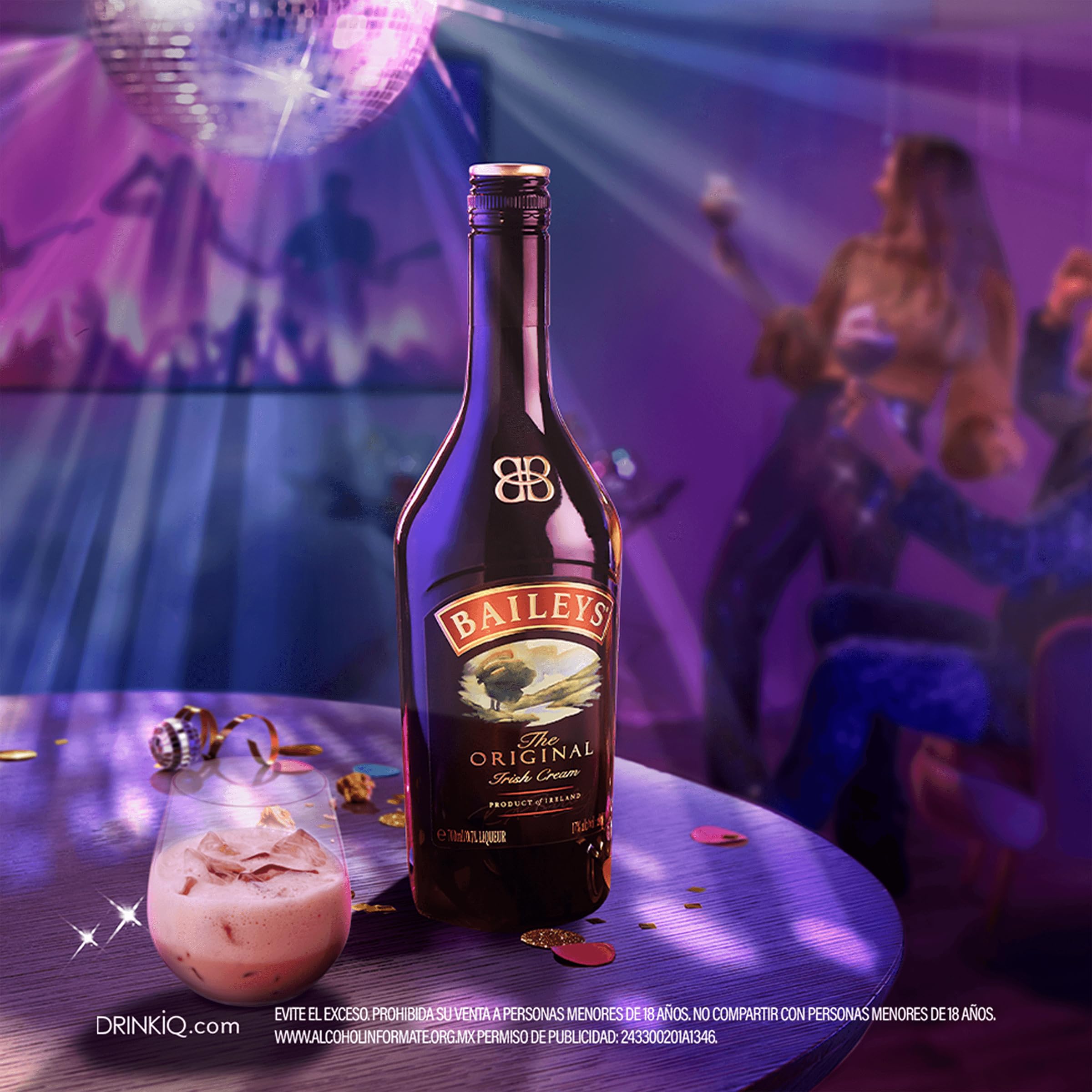 Baileys, Original 700 ml, Crema de Whisky, Cremosa, Suave y Dulce, con Vainilla y Chocolate, Irlanda
