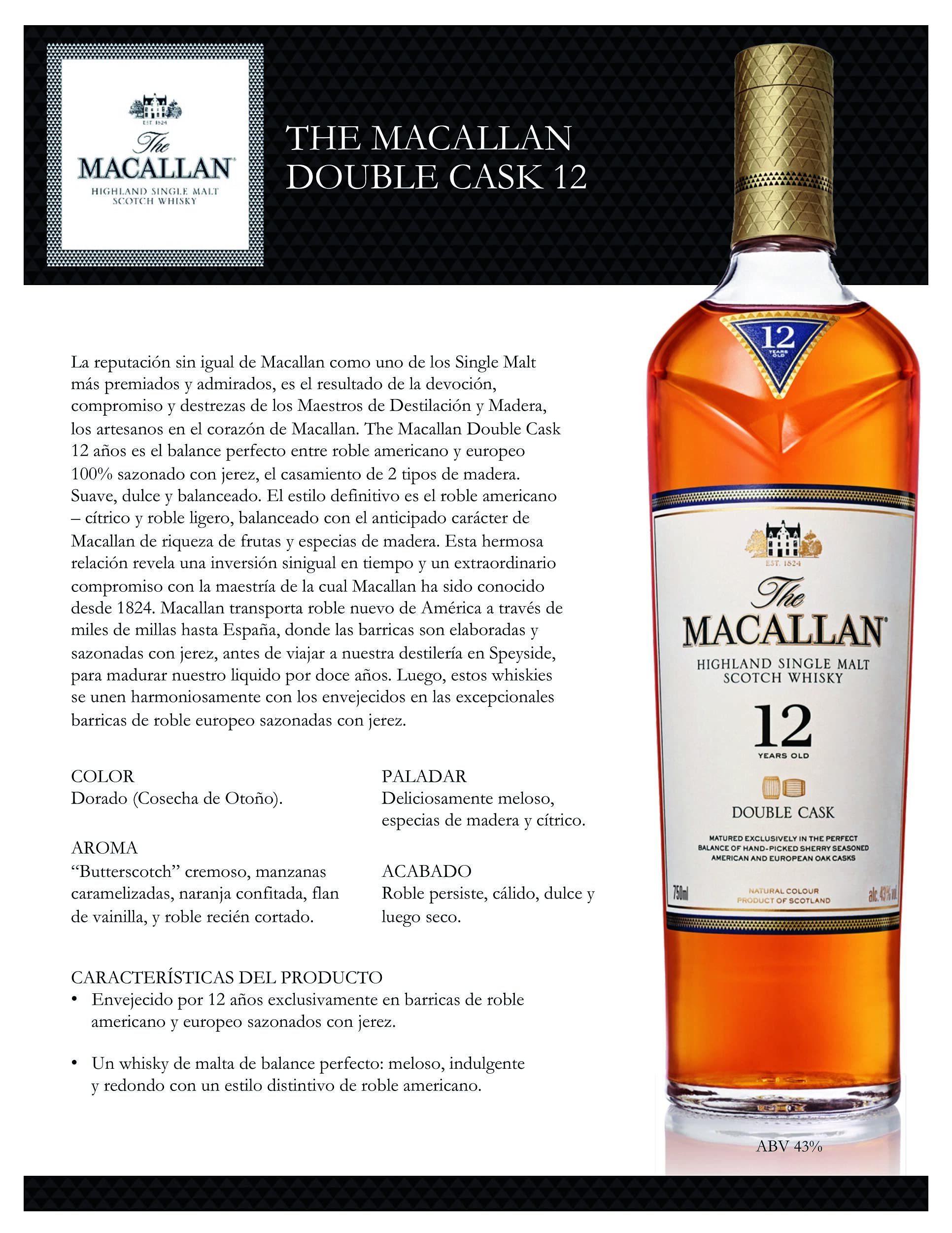 MACALLAN 12Y DOUBLE CASK